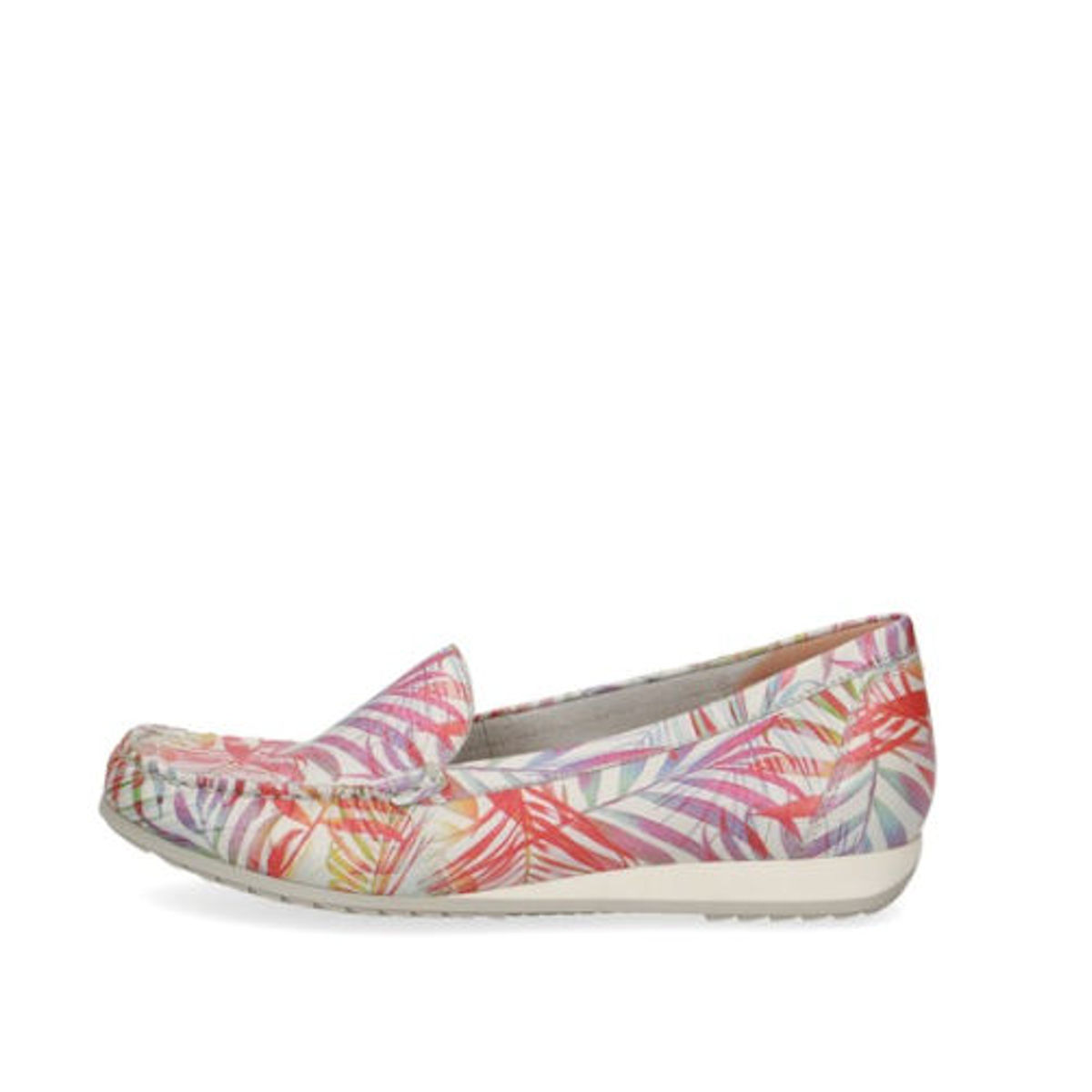 Caprice Palm Deer printed leather shoes