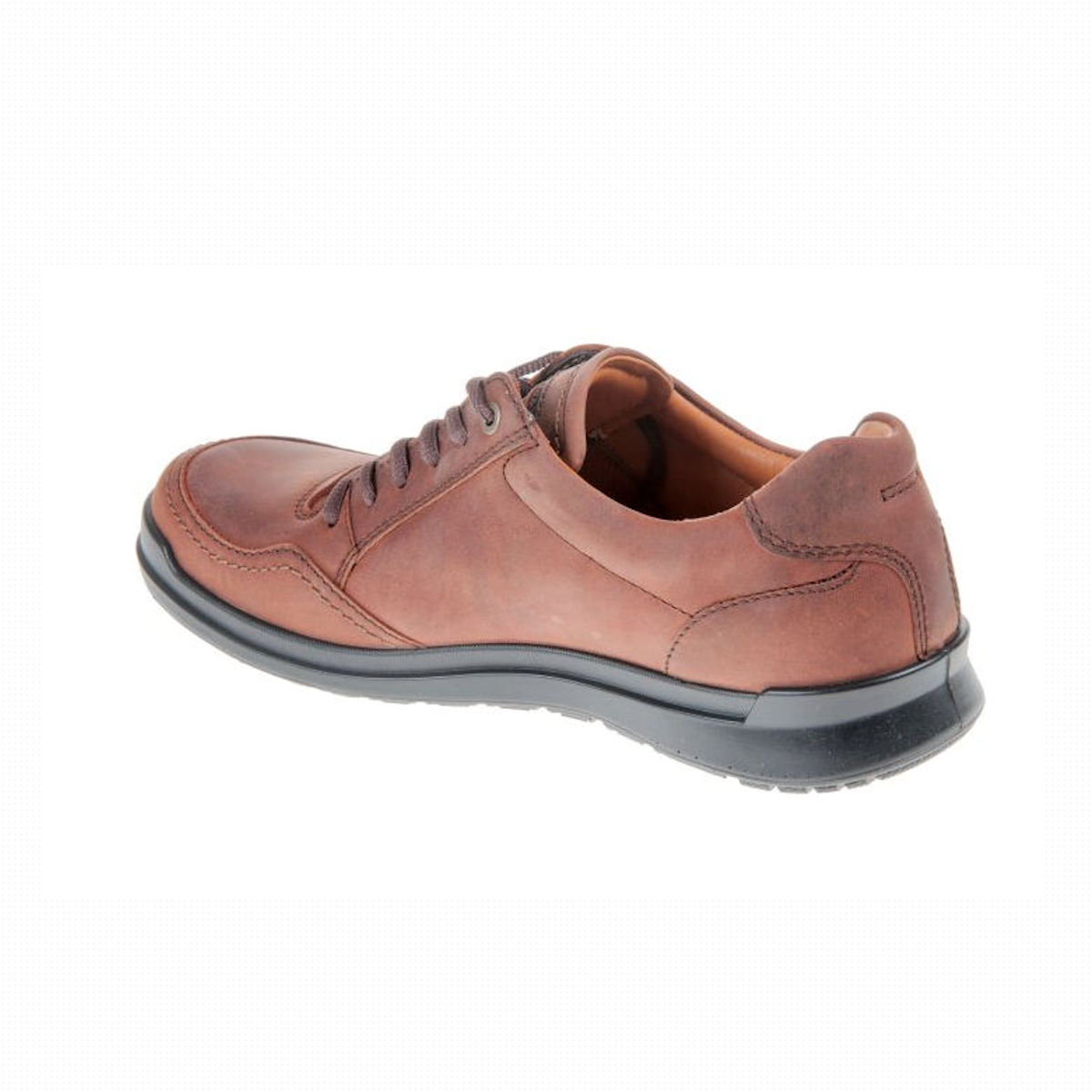 ECCO Howell Cognac Lace Up Mens Shoe - County Shoes Dorchester
