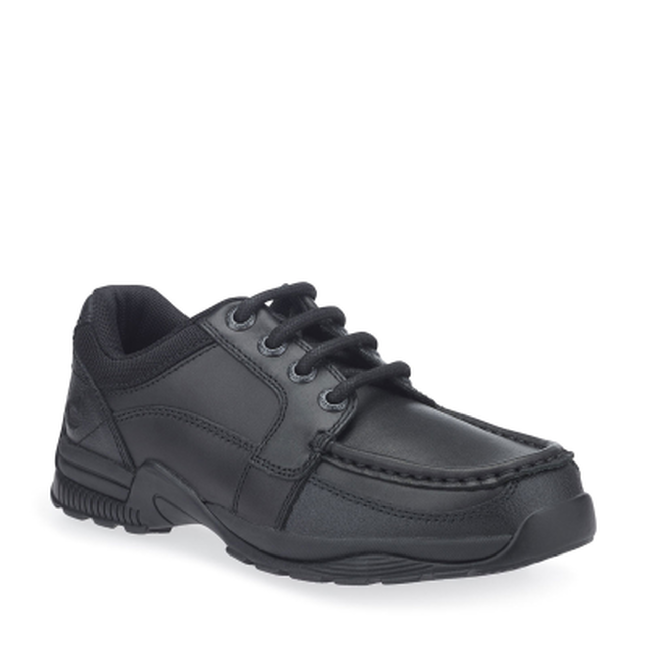 Start-rite Dylan Boys Black Leather Shoe - County Shoes Dorchester