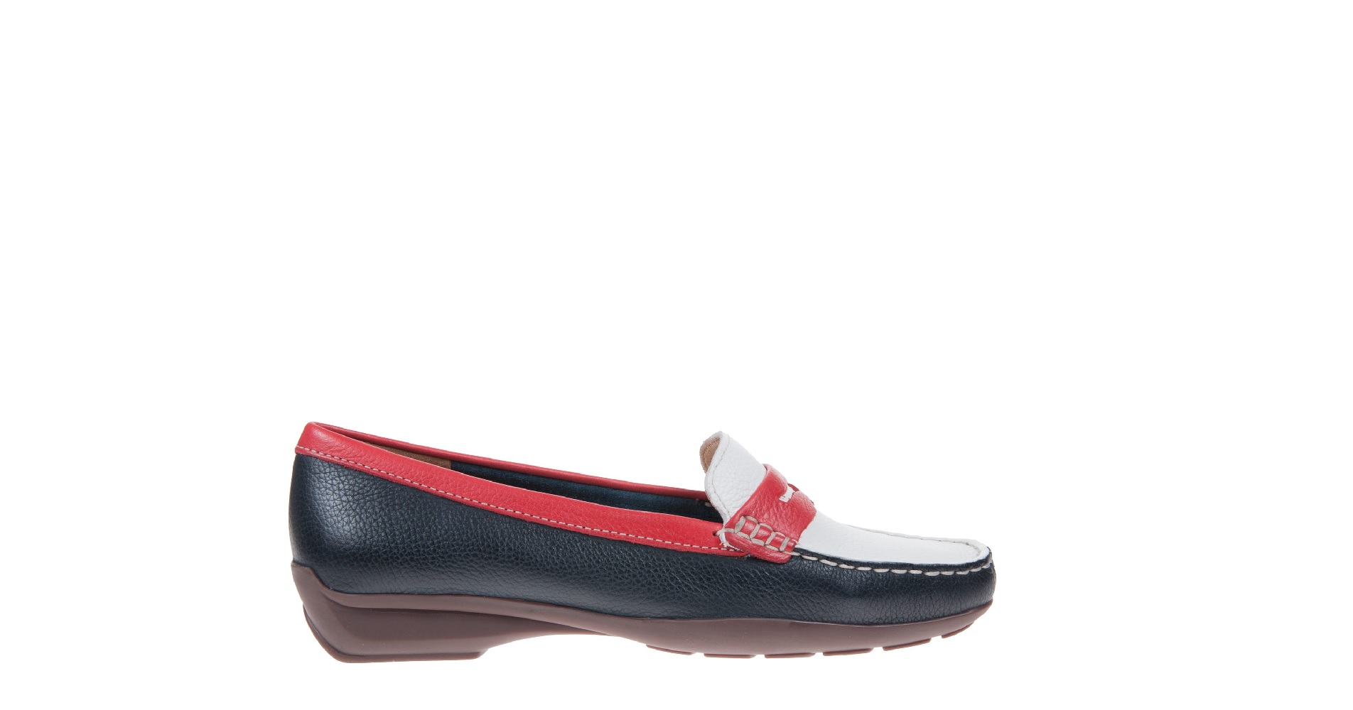 Globo Ladies Ealing British Multi Loafer Grained Leather Shoe - County ...